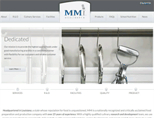 Tablet Screenshot of mmiculinary.com